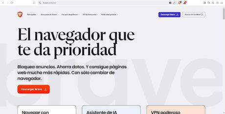Brave 2025 para windows, navega libremente por la web y dile adiós a la publicidad