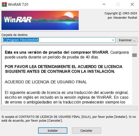 WinRar 2025 para windows, potente software de compresión y descompresión de archivos WinRar 2025 para windows, potente software de compresión y descompresión de archivos