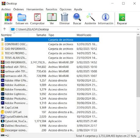 WinRar 2025 para windows, potente software de compresión y descompresión de archivos WinRar 2025 para windows, potente software de compresión y descompresión de archivos
