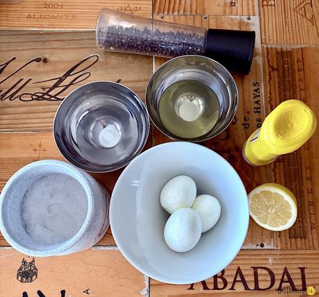 Mayonesa de huevos cocidos, una forma rápida y segura de tener una mayo de 10!