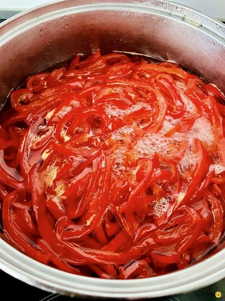 Pimientos caramelizados, un ingrediente valioso para casi todo