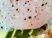 Huevos escalfados (sous vide) exquisita mundana sencillez