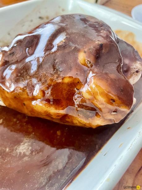 Pierna de ternasco deshuesada asada (sous vide) Pierna de ternasco deshuesada asada (sous vide)