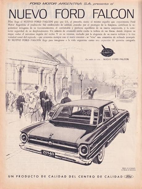 Ford Falcon de 1963 fabricado en Argentina