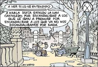 De las viñetas de humor de hoy sábado, 8 de febrero de 2025