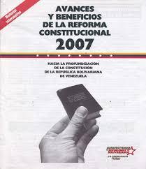 Que el anteproyecto de 33 artículos de la reforma constitucional del año 2007 propuesto por Chávez sea el documento base para debatir la propuesta de Maduro de 2025. Explosión del Poder Comunal o Democracia Directa