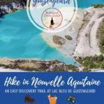 Lac Bleu de Guizengeard, Guizengeard, Pin de Pinterest de Maríte