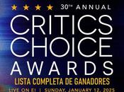 Critics choice awards 2025: lista completa ganadores