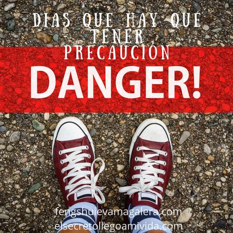 ❌ Los días con el Oficial Peligro en el mes Tigre 🐅