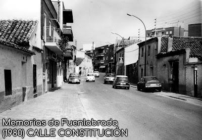 Calle Constitución en 1980