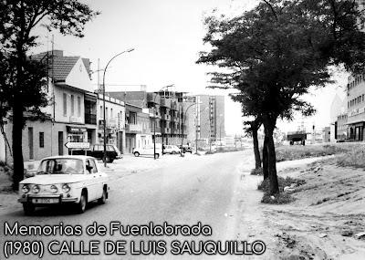 Calle de Luis Sauquillo en 1980