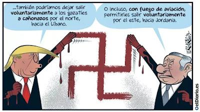 Donald Trump y Adolf Hitler.