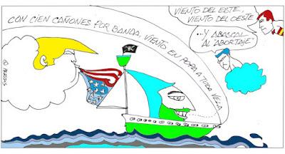 Donald Trump y Adolf Hitler.