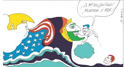 Donald Trump y Adolf Hitler.