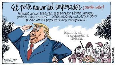 Donald Trump y Adolf Hitler.