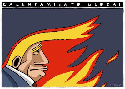 Donald Trump y Adolf Hitler.