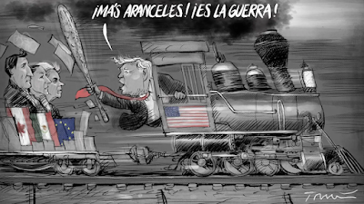 Donald Trump y Adolf Hitler.