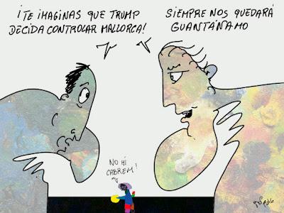 Donald Trump y Adolf Hitler.