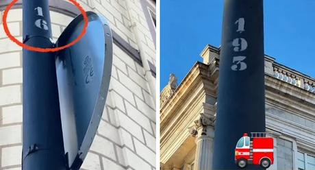 Farolas que son un punto