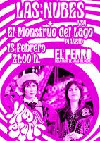 Las Nubes y El Monstruo del Lago en El perro de la parte de atrás del coche