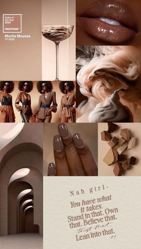 PANTONE MOCHA MOUSSE El COLOR DE 2025