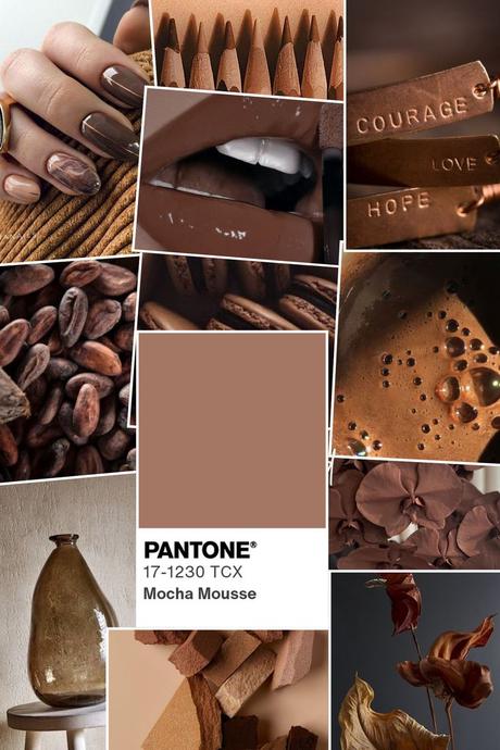 PANTONE MOCHA MOUSSE El COLOR DE 2025