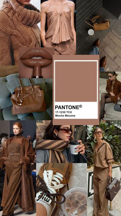 PANTONE MOCHA MOUSSE El COLOR DE 2025