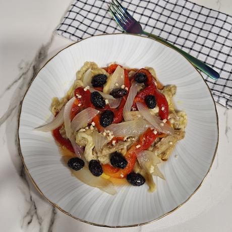 Escalivada hecha en airfryer