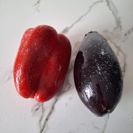 Escalivada hecha en airfryer