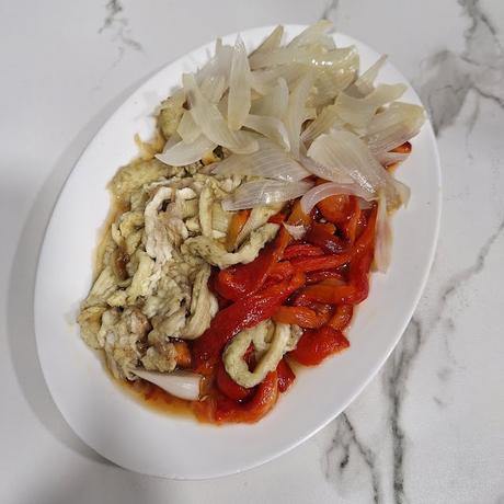 Escalivada hecha en airfryer