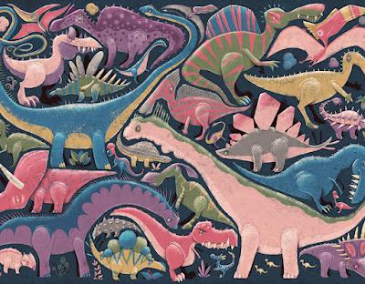 Unas cuantas ilustraciones dinosaurianas... (XCIX)