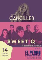 Concierto de Sweet Q y Canciller en El perro de la parte de atrás del coche