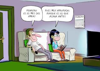 De las viñetas de humor de hoy miércoles, 12 de febrero de 2025