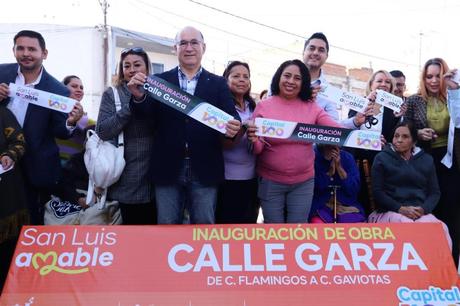 Renovación de calles en la Colonia Las Julias: Inauguración de la Calle Garza tras tres décadas de espera