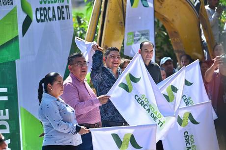 Inicio de obra en la Avenida Reforma Agraria de Fracción Rivera para mejorar la movilidad y condiciones de vida