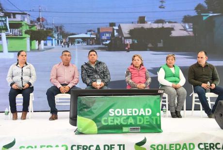 Inicio de obra de pavimentación y alumbrado público en la Avenida Reforma Agraria de Fracción Rivera