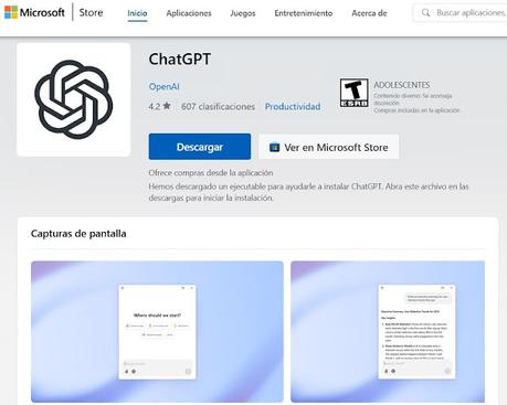 ChatGPT 2025 para windows, potente inteligencia artificial para desarrollar tus actividades cotidianas ChatGPT 2025 para windows, potente inteligencia artificial para desarrollar tus actividades cotidianas