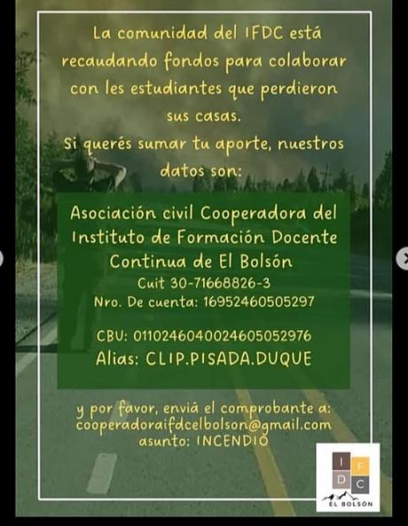 “¡Apaguen el fuego ya!”: actividades en todo el país para mañana