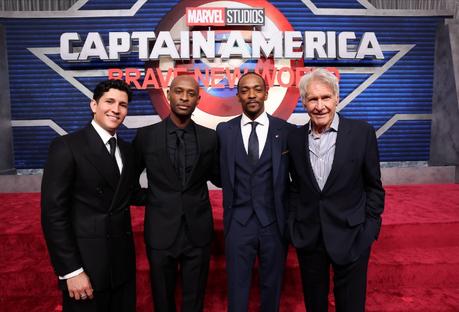 Marvel Studios comparte imágenes de la Premiere Global en Hollywood de Capitán América: Un Nuevo Mundo