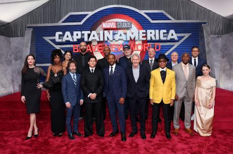 Marvel Studios comparte imágenes de la Premiere Global en Hollywood de Capitán América: Un Nuevo Mundo