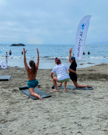 Playa, deportes y tecnología: Samsung presenta Galaxy S25 y Watch Ultra en Maitencillo