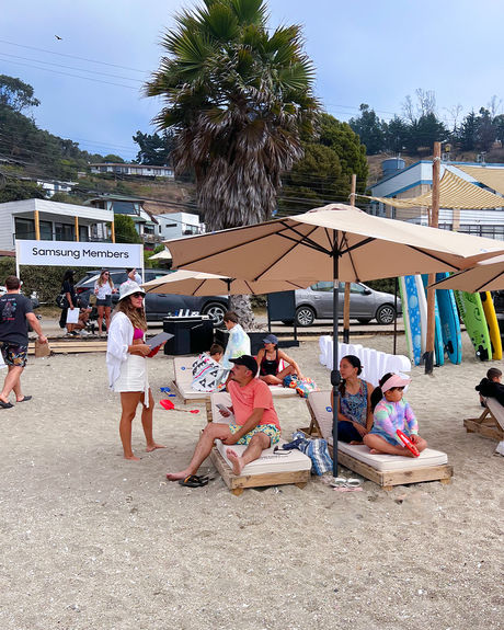 Playa, deportes y tecnología: Samsung presenta Galaxy S25 y Watch Ultra en Maitencillo