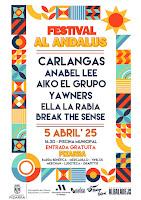 Confirmaciones del Festival Al Andalus 2025 en Pizarra