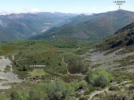 Degaña-Las Ḷḷagunas de Fasguéu-El Veigardón-El Mosqueiru Faro-Piedrafita