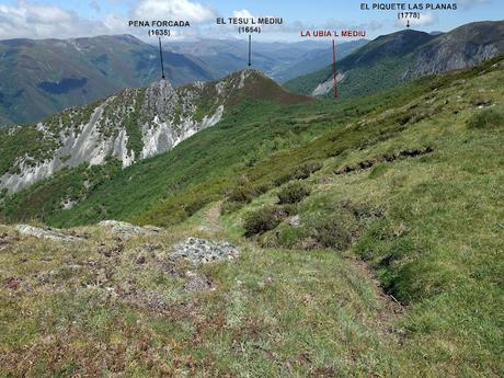 Degaña-Las Ḷḷagunas de Fasguéu-El Veigardón-El Mosqueiru Faro-Piedrafita