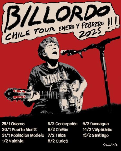 Billordo vuelve a Chile para celebrar 25 años de carrera Billordo vuelve a Chile para celebrar 25 años de carrera