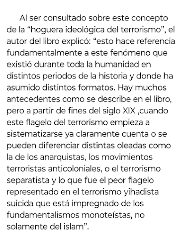 Entrevista para la revista Comunas