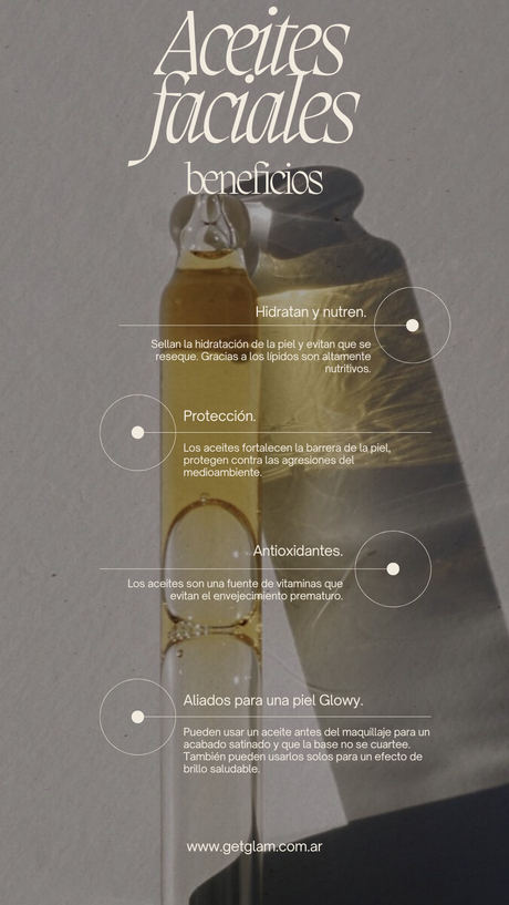 Aceites faciales nutritivos hidratantes para masajes para la cara oliva jojoba almendras antiage antiedad  naturales escualeno cómo se usa sirve