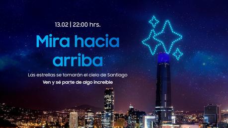 ¡Mira, un show de drones! Descubre la nueva Serie Galaxy S25 y vive una noche inolvidable
