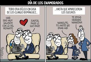 De las viñetas de humor de hoy sábado, 15 de febrero de 2025